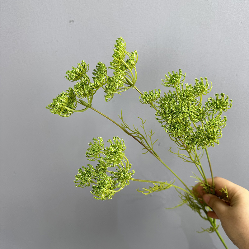 81cm 5-Head Artificial Dill Wildflower Branch