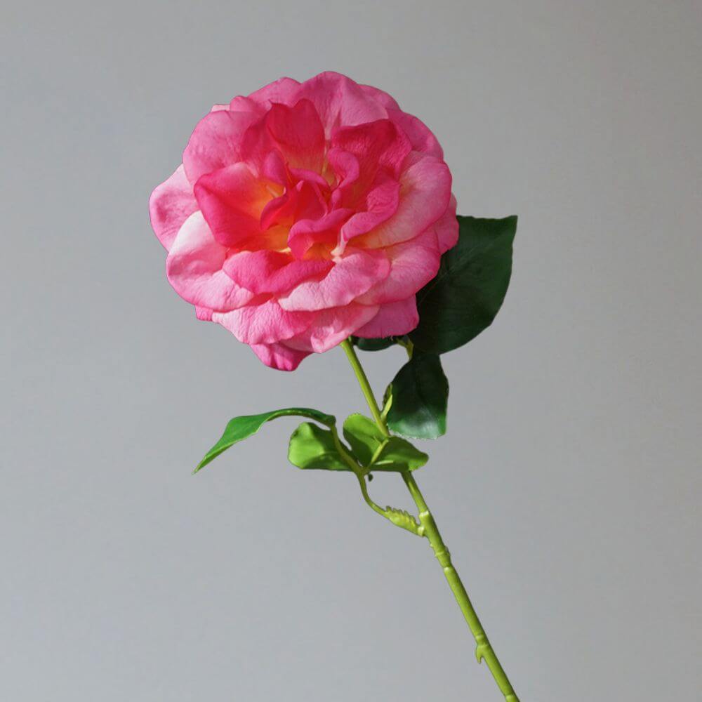 60cm Soft Rubber Real Touch Artificial Rose