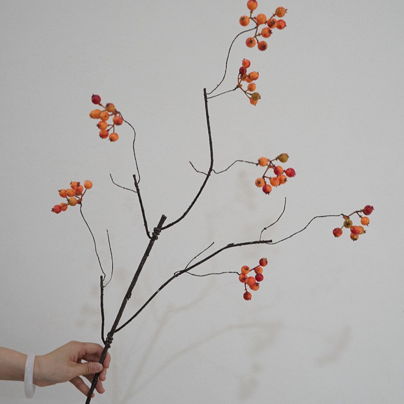 86cm Dried-texture Artificial Berry Branch