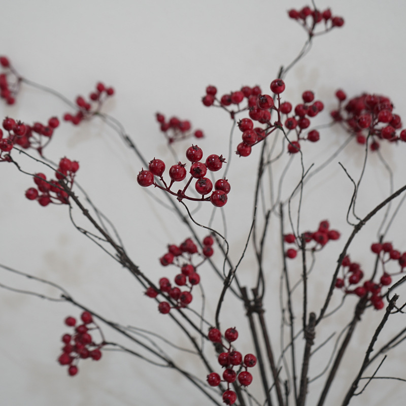 86cm Dried-texture Artificial Berry Branch