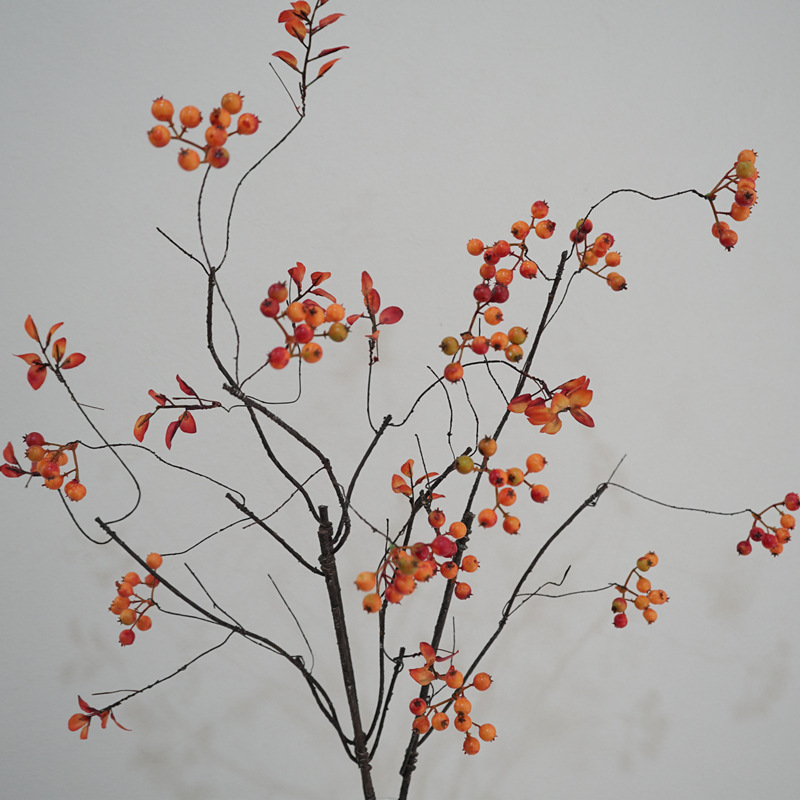 86cm Dried-texture Artificial Berry Branch